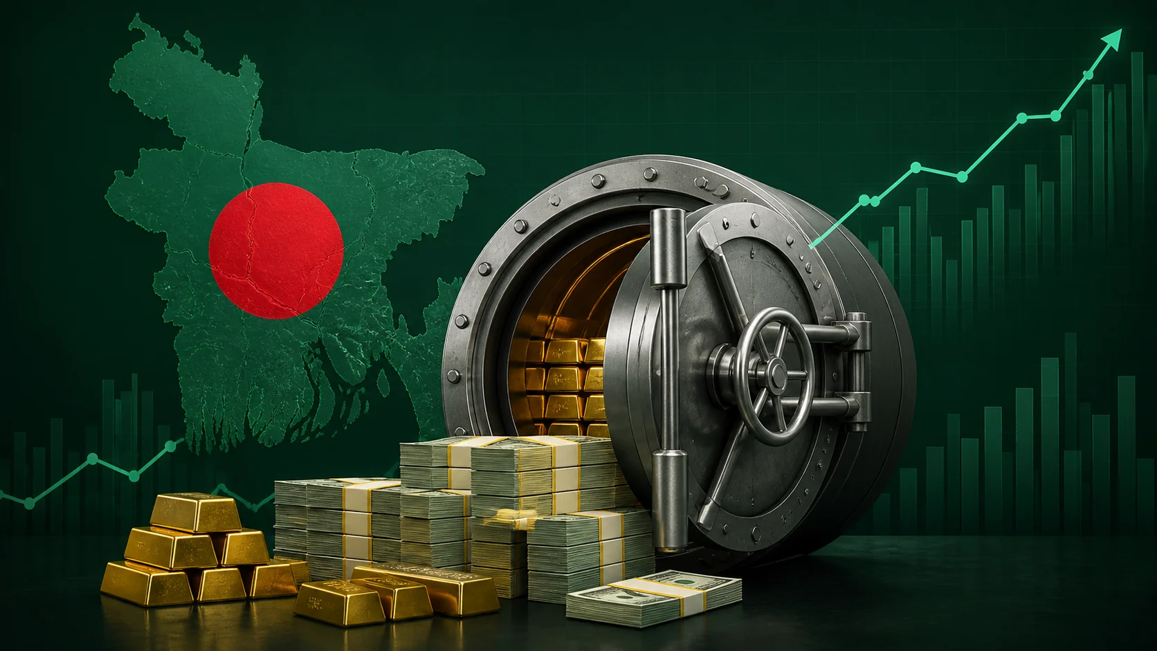 দেশের বৈদেশিক মুদ্রার মোট রিজার্ভ ৩৭ দশমিক ৩৫ বিলিয়ন ডলার